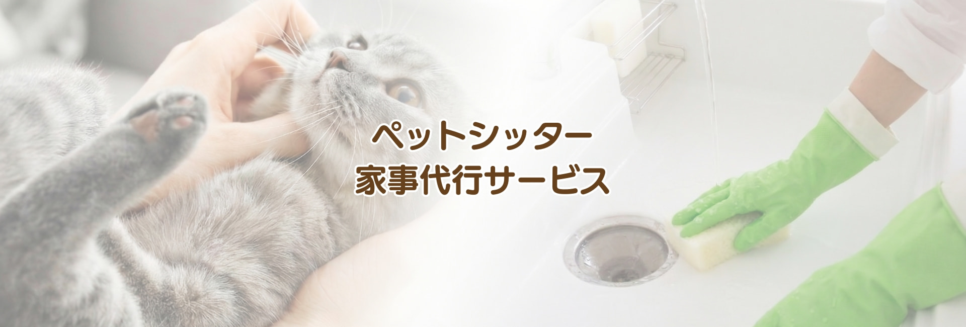 ペットシッター 家事代行サービス
